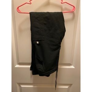 Black Yola Figs Scrub Pants